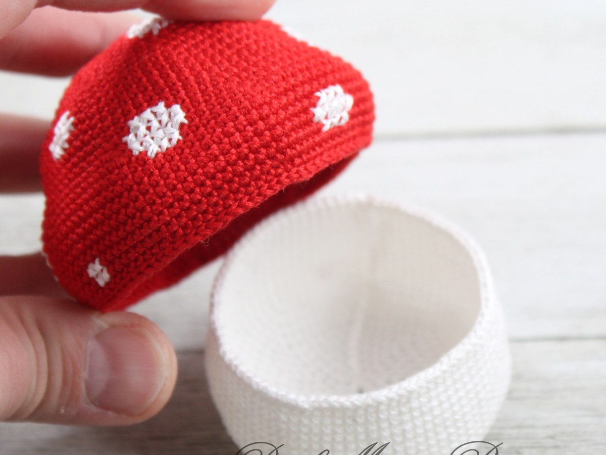 Toadstool Ring Holder (Crochet&nbsp;Pattern)